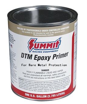 DTM Epoxy Primer and paint